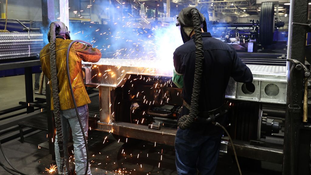 Over 200 welders, production technicians and managers work at XPO’s facility in Searcy.