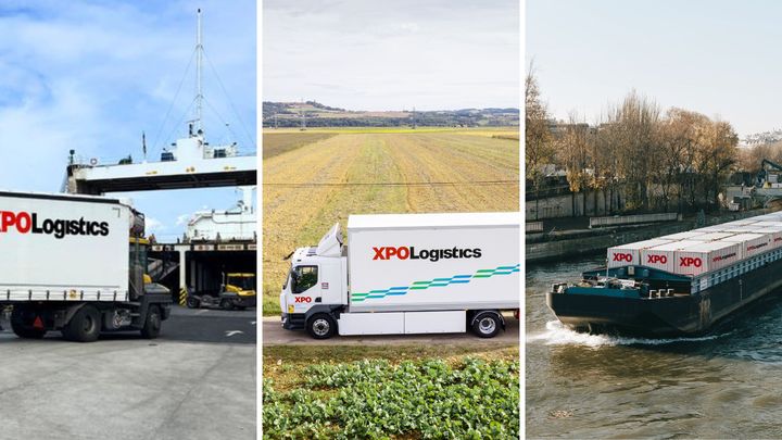 Decarbonization Driver charging an electric truck