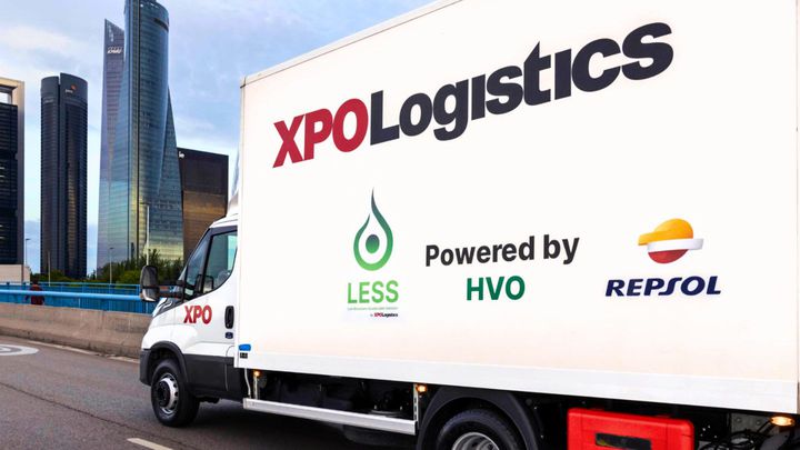 LESS by XPO in Spain LESS truck