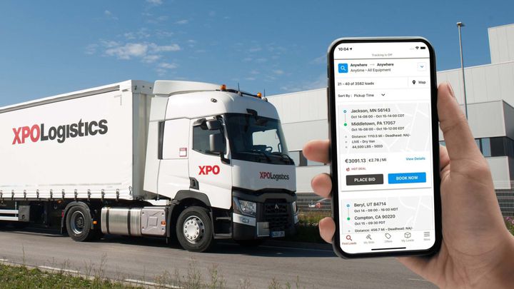 XPO helps enhance carrier productivity Mobile app and XPO truck