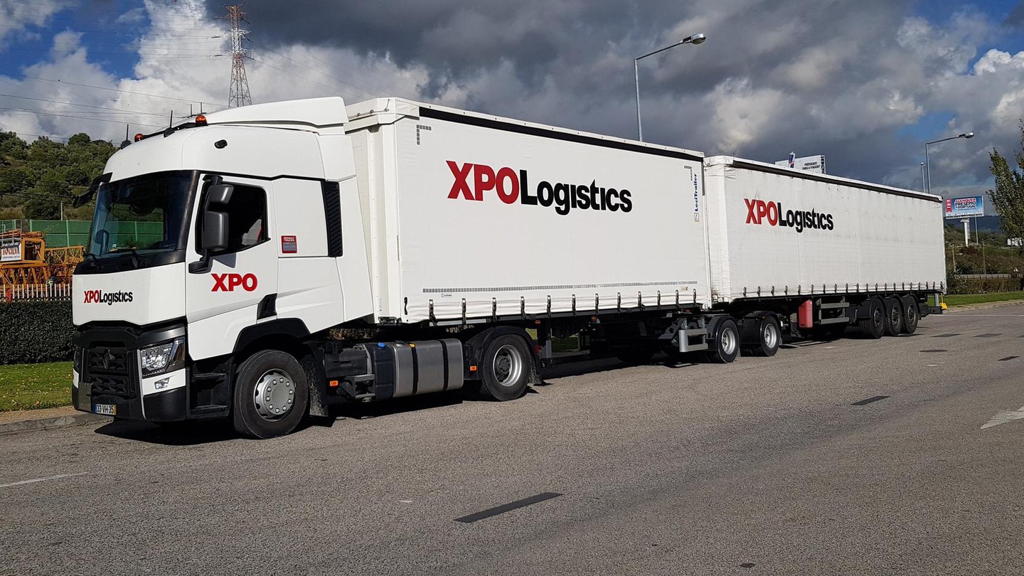 XPO Logistics lance un service de mégacamions au Portugal