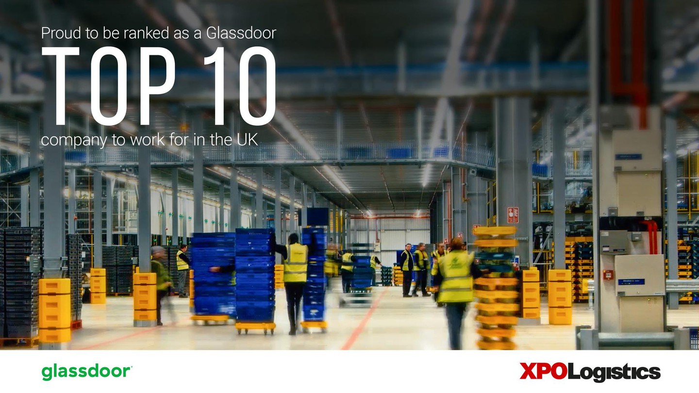 XPO Logistics nombrada empresa top 20 del Reino Unido por su calidad en
