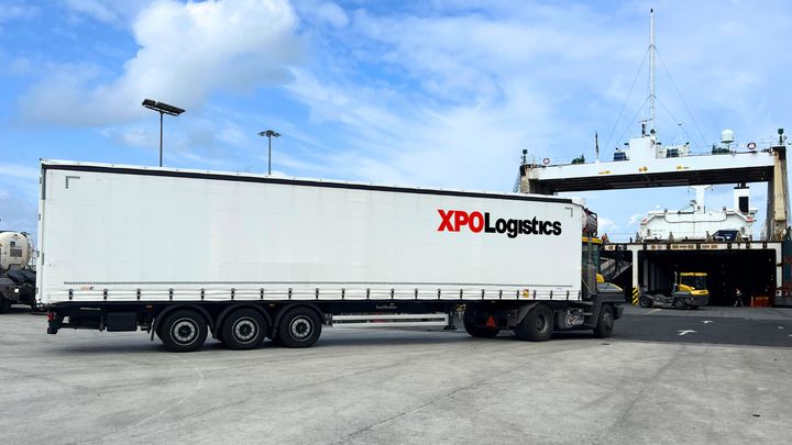 XPO multimodal new route Santander-Liverpool XPO P400