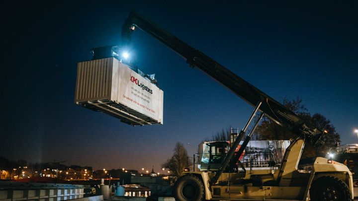 rail linehaul service for palletised freight